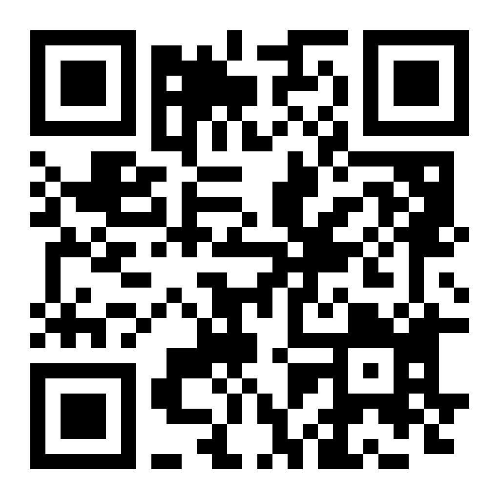 학부 홈페이지 QR 코드